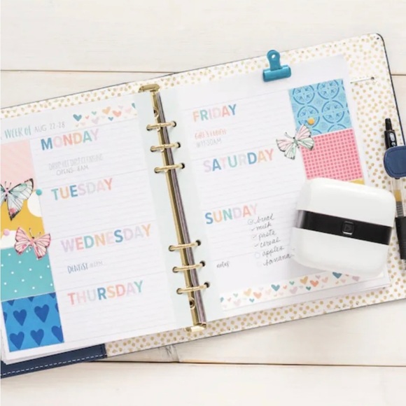 Mini printer. 
Glide, print, and make DIY designs with this handheld PrintMaker. - Picture 13 of 13